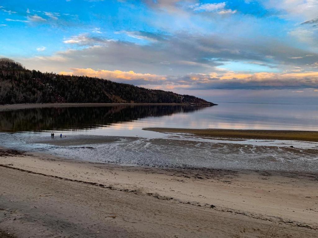 Motel De L'Anse A L'Eau Tadoussac Exterior foto